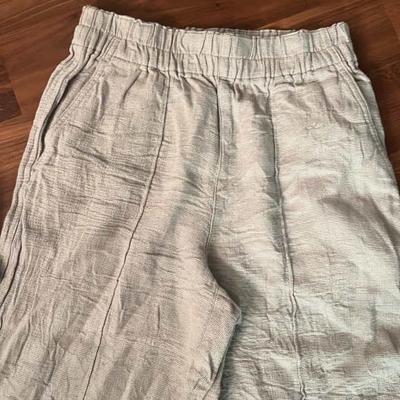 Madewell Set- Breezewoven Pull-On High-Rise Straight Pants XXS and Top S - Picture 4 of 5